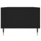 vidaXL Couchtisch Schwarz 90x50x36,5 cm Holzwerkstoff vidaXL Couchtisch Schwarz 90x50x36,5 cm Holzwerkstoff