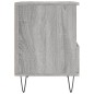 vidaXL Nachttisch Grau Sonoma 40x35x50 cm Holzwerkstoff