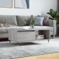 vidaXL Couchtisch Grau Sonoma 90x50x36,5 cm Holzwerkstoff vidaXL Couchtisch Grau Sonoma 90x50x36,5 cm Holzwerkstoff