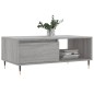 vidaXL Couchtisch Grau Sonoma 90x50x36,5 cm Holzwerkstoff vidaXL Couchtisch Grau Sonoma 90x50x36,5 cm Holzwerkstoff