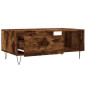 vidaXL Couchtisch Räuchereiche 90x50x36,5 cm Holzwerkstoff vidaXL Couchtisch Räuchereiche 90x50x36,5 cm Holzwerkstoff