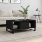 vidaXL Couchtisch Schwarz 90x50x36,5 cm Holzwerkstoff vidaXL Couchtisch Schwarz 90x50x36,5 cm Holzwerkstoff