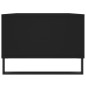 vidaXL Couchtisch Schwarz 90x50x36,5 cm Holzwerkstoff vidaXL Couchtisch Schwarz 90x50x36,5 cm Holzwerkstoff