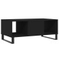 vidaXL Couchtisch Schwarz 90x50x36,5 cm Holzwerkstoff vidaXL Couchtisch Schwarz 90x50x36,5 cm Holzwerkstoff