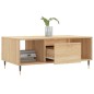 vidaXL Couchtisch Sonoma-Eiche 90x50x36,5 cm Holzwerkstoff vidaXL Couchtisch Sonoma-Eiche 90x50x36,5 cm Holzwerkstoff
