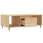 vidaXL Couchtisch Sonoma-Eiche 90x50x36,5 cm Holzwerkstoff vidaXL Couchtisch Sonoma-Eiche 90x50x36,5 cm Holzwerkstoff