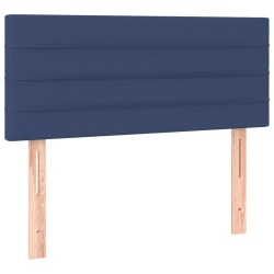 vidaXL Kopfteil Blau 80x5x78/88 cm Stoff