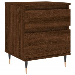 vidaXL Nachttisch Braun Eichen-Optik 40x35x50 cm Holzwerkstoff
