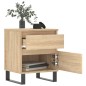 vidaXL Nachttische 2 Stk. Sonoma-Eiche 40x35x50 cm Holzwerkstoff vidaXL Nachttische 2 Stk. Sonoma-Eiche 40x35x50 cm Holzwerkstoff