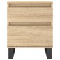 vidaXL Nachttische 2 Stk. Sonoma-Eiche 40x35x50 cm Holzwerkstoff vidaXL Nachttische 2 Stk. Sonoma-Eiche 40x35x50 cm Holzwerkstoff