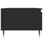vidaXL Couchtisch Schwarz 90x50x36,5 cm Holzwerkstoff vidaXL Couchtisch Schwarz 90x50x36,5 cm Holzwerkstoff