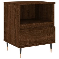 vidaXL Nachttisch Braun Eichen-Optik 40x35x50 cm Holzwerkstoff