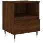 vidaXL Nachttisch Braun Eichen-Optik 40x35x50 cm Holzwerkstoff vidaXL Nachttisch Braun Eichen-Optik 40x35x50 cm Holzwerkstoff