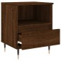 vidaXL Nachttisch Braun Eichen-Optik 40x35x50 cm Holzwerkstoff vidaXL Nachttisch Braun Eichen-Optik 40x35x50 cm Holzwerkstoff