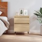 vidaXL Nachttisch Sonoma-Eiche 40x35x50 cm Holzwerkstoff vidaXL Nachttisch Sonoma-Eiche 40x35x50 cm Holzwerkstoff