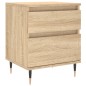 vidaXL Nachttisch Sonoma-Eiche 40x35x50 cm Holzwerkstoff vidaXL Nachttisch Sonoma-Eiche 40x35x50 cm Holzwerkstoff