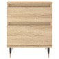 vidaXL Nachttisch Sonoma-Eiche 40x35x50 cm Holzwerkstoff vidaXL Nachttisch Sonoma-Eiche 40x35x50 cm Holzwerkstoff