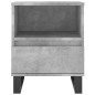 vidaXL Nachttische 2 Stk. Betongrau 40x35x50 cm Holzwerkstoff vidaXL Nachttische 2 Stk. Betongrau 40x35x50 cm Holzwerkstoff