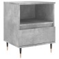 vidaXL Nachttische 2 Stk. Betongrau 40x35x50 cm Holzwerkstoff vidaXL Nachttische 2 Stk. Betongrau 40x35x50 cm Holzwerkstoff