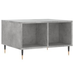 vidaXL Couchtisch Betongrau 60x50x36,5 cm Holzwerkstoff