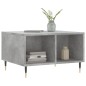 vidaXL Couchtisch Betongrau 60x50x36,5 cm Holzwerkstoff vidaXL Couchtisch Betongrau 60x50x36,5 cm Holzwerkstoff
