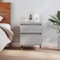 vidaXL Nachttisch Grau Sonoma 40x35x50 cm Holzwerkstoff vidaXL Nachttisch Grau Sonoma 40x35x50 cm Holzwerkstoff