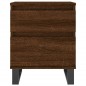 vidaXL Nachttisch Braun Eichen-Optik 40x35x50 cm Holzwerkstoff vidaXL Nachttisch Braun Eichen-Optik 40x35x50 cm Holzwerkstoff