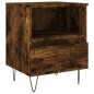 vidaXL Nachttisch Räuchereiche 40x35x50 cm Holzwerkstoff vidaXL Nachttisch Räuchereiche 40x35x50 cm Holzwerkstoff