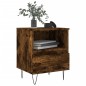 vidaXL Nachttisch Räuchereiche 40x35x50 cm Holzwerkstoff vidaXL Nachttisch Räuchereiche 40x35x50 cm Holzwerkstoff