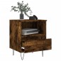 vidaXL Nachttisch Räuchereiche 40x35x50 cm Holzwerkstoff vidaXL Nachttisch Räuchereiche 40x35x50 cm Holzwerkstoff