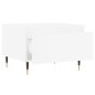 vidaXL Couchtisch Weiß 50x46x35 cm Holzwerkstoff vidaXL Couchtisch Weiß 50x46x35 cm Holzwerkstoff
