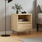 vidaXL Nachttisch Sonoma-Eiche 40x35x50 cm Holzwerkstoff vidaXL Nachttisch Sonoma-Eiche 40x35x50 cm Holzwerkstoff