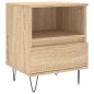 vidaXL Nachttisch Sonoma-Eiche 40x35x50 cm Holzwerkstoff vidaXL Nachttisch Sonoma-Eiche 40x35x50 cm Holzwerkstoff