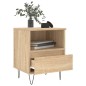 vidaXL Nachttisch Sonoma-Eiche 40x35x50 cm Holzwerkstoff vidaXL Nachttisch Sonoma-Eiche 40x35x50 cm Holzwerkstoff
