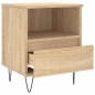 vidaXL Nachttisch Sonoma-Eiche 40x35x50 cm Holzwerkstoff vidaXL Nachttisch Sonoma-Eiche 40x35x50 cm Holzwerkstoff