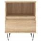 vidaXL Nachttisch Sonoma-Eiche 40x35x50 cm Holzwerkstoff vidaXL Nachttisch Sonoma-Eiche 40x35x50 cm Holzwerkstoff