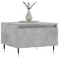 vidaXL Couchtisch Betongrau 50x46x35 cm Holzwerkstoff vidaXL Couchtisch Betongrau 50x46x35 cm Holzwerkstoff