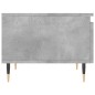 vidaXL Couchtisch Betongrau 50x46x35 cm Holzwerkstoff vidaXL Couchtisch Betongrau 50x46x35 cm Holzwerkstoff