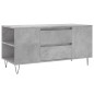 vidaXL Couchtisch Betongrau 102x44,5x50 cm Holzwerkstoff vidaXL Couchtisch Betongrau 102x44,5x50 cm Holzwerkstoff