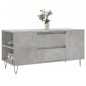 vidaXL Couchtisch Betongrau 102x44,5x50 cm Holzwerkstoff vidaXL Couchtisch Betongrau 102x44,5x50 cm Holzwerkstoff