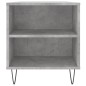 vidaXL Couchtisch Betongrau 102x44,5x50 cm Holzwerkstoff vidaXL Couchtisch Betongrau 102x44,5x50 cm Holzwerkstoff