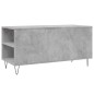 vidaXL Couchtisch Betongrau 102x44,5x50 cm Holzwerkstoff vidaXL Couchtisch Betongrau 102x44,5x50 cm Holzwerkstoff