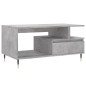 vidaXL Couchtisch Betongrau 90x49x45 cm Holzwerkstoff vidaXL Couchtisch Betongrau 90x49x45 cm Holzwerkstoff