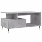 vidaXL Couchtisch Betongrau 90x49x45 cm Holzwerkstoff vidaXL Couchtisch Betongrau 90x49x45 cm Holzwerkstoff