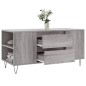 vidaXL Couchtisch Grau Sonoma 102x44,5x50 cm Holzwerkstoff vidaXL Couchtisch Grau Sonoma 102x44,5x50 cm Holzwerkstoff