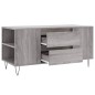 vidaXL Couchtisch Grau Sonoma 102x44,5x50 cm Holzwerkstoff vidaXL Couchtisch Grau Sonoma 102x44,5x50 cm Holzwerkstoff