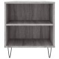 vidaXL Couchtisch Grau Sonoma 102x44,5x50 cm Holzwerkstoff vidaXL Couchtisch Grau Sonoma 102x44,5x50 cm Holzwerkstoff
