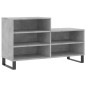 vidaXL Schuhregal Betongrau 102x36x60 cm Holzwerkstoff vidaXL Schuhregal Betongrau 102x36x60 cm Holzwerkstoff