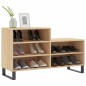 vidaXL Schuhregal Sonoma-Eiche 102x36x60 cm Holzwerkstoff vidaXL Schuhregal Sonoma-Eiche 102x36x60 cm Holzwerkstoff
