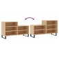 vidaXL Schuhregal Sonoma-Eiche 102x36x60 cm Holzwerkstoff vidaXL Schuhregal Sonoma-Eiche 102x36x60 cm Holzwerkstoff